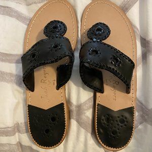 Jack Rodgers Black Palm Beach Sandals